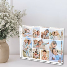 Colagem de Fotos Personalizadas da Família