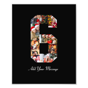 Colagem de Fotos Preta e Branco Número 6