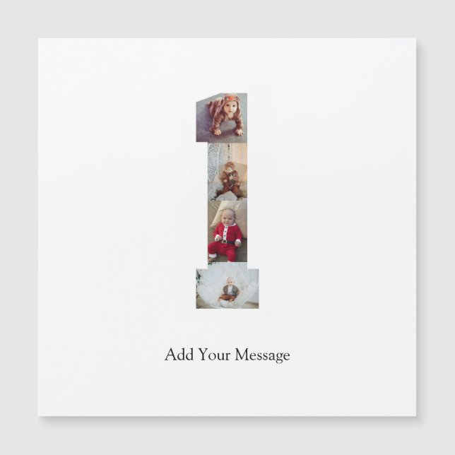 Colagem de Fotos Preto e Branco Número 1 (Frente)