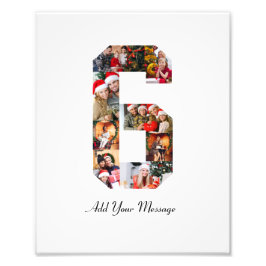 Colagem de Fotos Preto e Branco Número 6