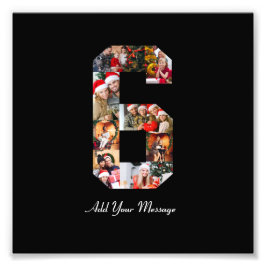 Colagem de Fotos Preto e Branco Número 6