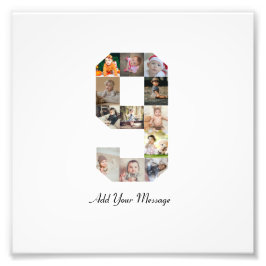 Colagem de Fotos Preto e Branco Número 9