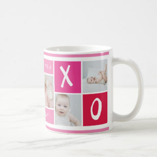Colagem de Fotos XOXO Caneca