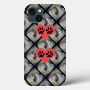 Colagem de Gatos com Impressões de Pata por Shirle