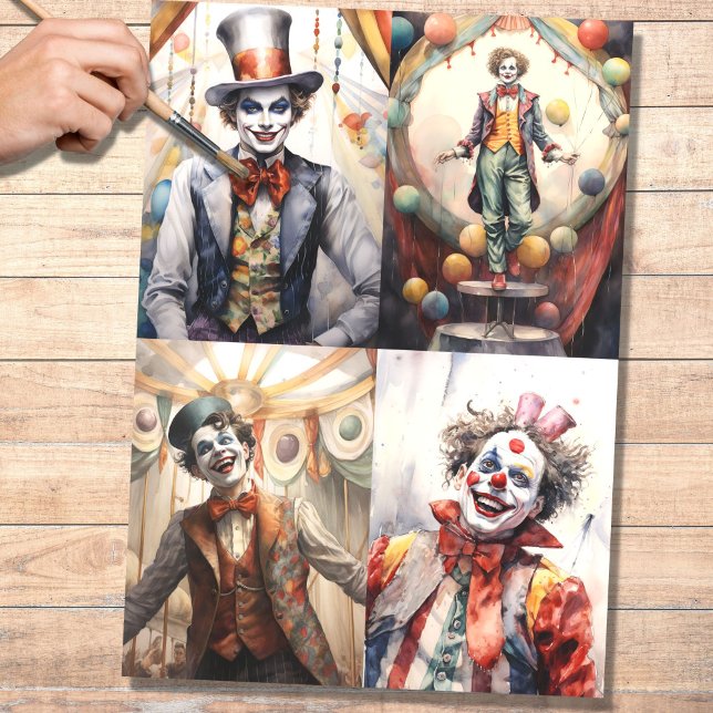 Colagem de Joker 1 Papel de Decoupage (Criador carregado)