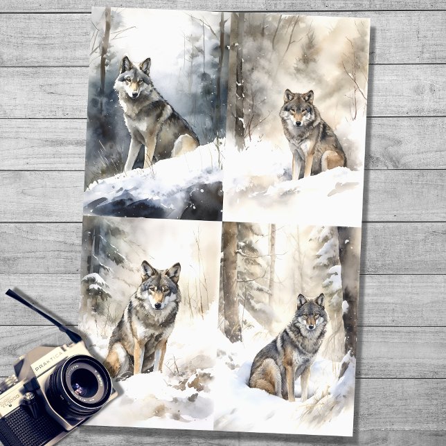 Colagem de neve mundial 1 Papel de dissociação (Criador carregado)