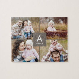 Colagem de Quebra-cabeça de Fotografia Personaliza