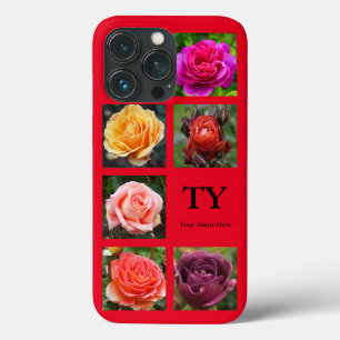Colagem de rosas nº 1 Caso Red iPhone 13 Pro