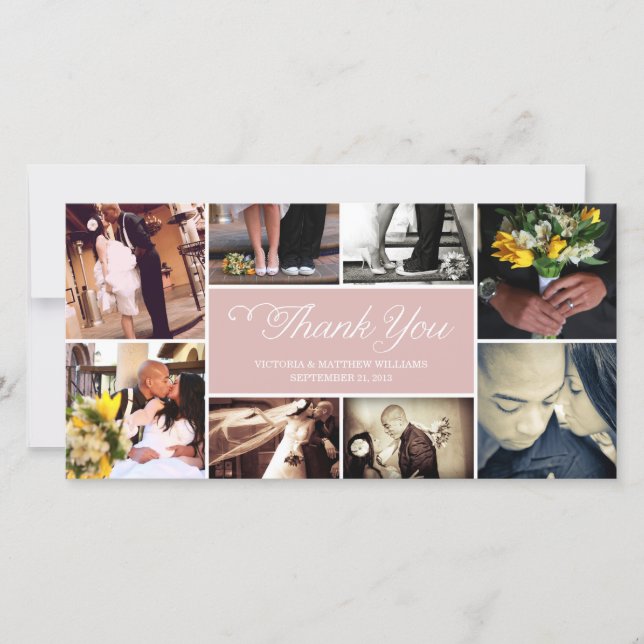 COLAGEM DO SCRIPT SWEET | CARTÕES DE AGRADECIMENTO (Frente)