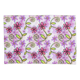 Colagem Floral do Arco-Íris Holográfico