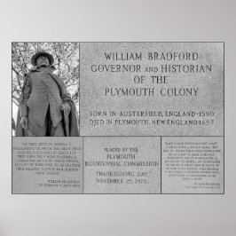 Colagem Gov William Bradford - poster