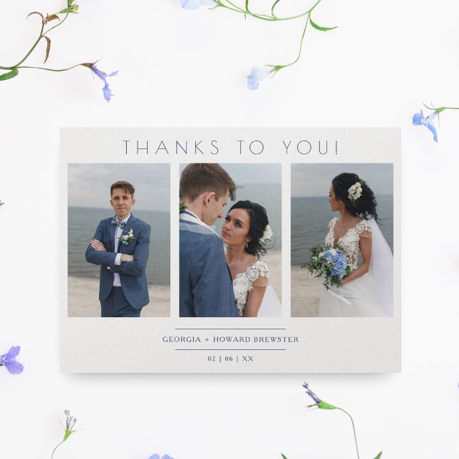 Colagem Moderna 3 Fotos Manuscrito Minimalista De  (Criador carregado)