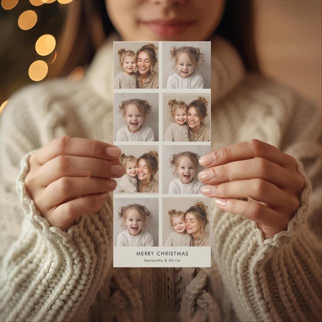 Colagem Moderna de Natal Foto | Minimalista  (Criador carregado)