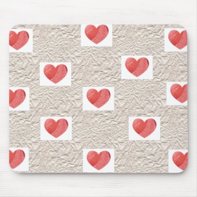 Colagem Mousepad do coração (Frente)