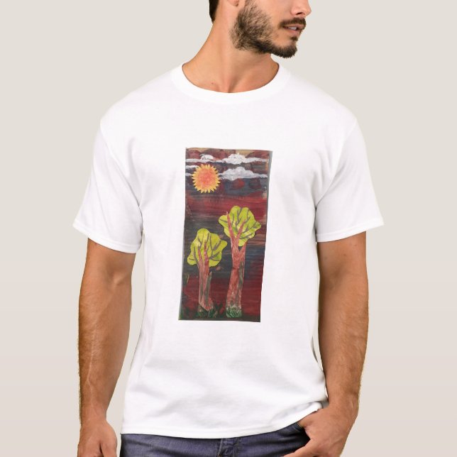 Colagem Paisagem T-Shirt (Frente)