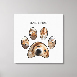 Colagem Personalizada de Fotos de Pet de Impressão