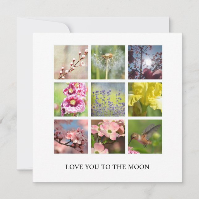 Colagem Personalizada de Texto e Foto (Frente)