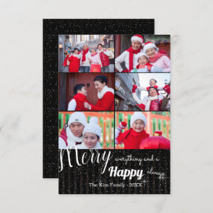 Colagem Sempre Feliz - Cartão de Férias 3x5