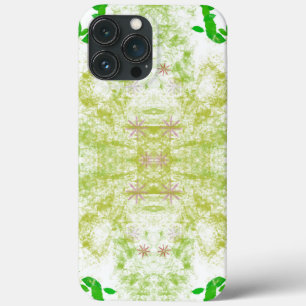 Colagem Verde Deixa Caso Apple