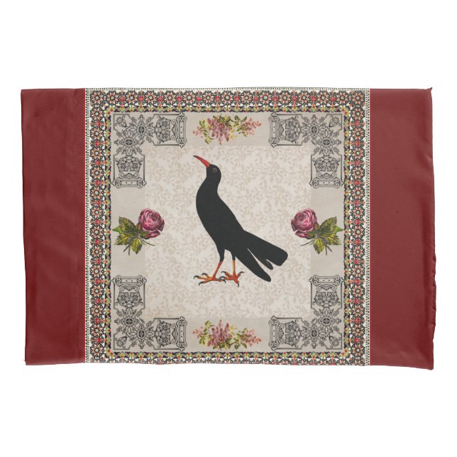 Colagem Vintage Retro com rendas e flores (Frente-Esquerda)
