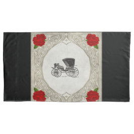 Colagem Vintage Retro com rendas e flores