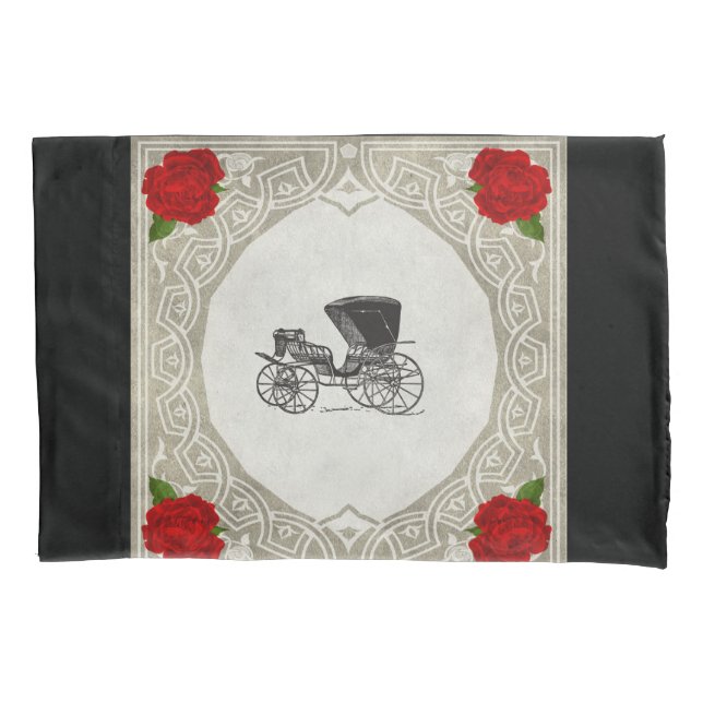 Colagem Vintage Retro com rendas e flores (Frente)