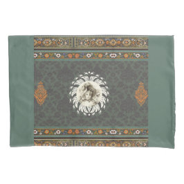 Colagem Vintage Retro com rendas e flores