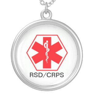 Colar alerta médica CRPS de RSD