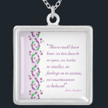 Colar Austen<br><div class="desc">O acessório perfeito para o seu casamento ou como presente para o amante da Jane Austen em sua vida!</div>