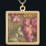 Colar Banhado A Ouro Belezas Antigas II<br><div class="desc">Floral</div>