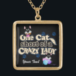 Colar Banhado A Ouro Cat Lady Necklace<br><div class="desc">Cat Lady Necklace</div>