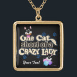 Colar Banhado A Ouro Cat Lady Necklace<br><div class="desc">Cat Lady Necklace</div>