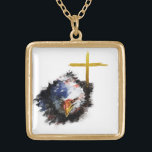 Colar Banhado A Ouro *~* Christian AP16 Eagle Cross Patriot USA Flag<br><div class="desc">(Pesquisar itens de tema semelhantes no AP16) Sinta-se livre para transferir. JEWELRY WITH INTENTION (R) - Energeticamente Enhanced Jewelry ((((((((((((( copiar colar este link para minha coleção patriota dos EUA https://bit.ly/3QsVQy0 ))))))) Você pode editar, mover redimensionar os vários elementos deste design. Basta ir para Personalização - > e encontrar o...</div>