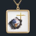 Colar Banhado A Ouro *~* Christian AP16 Eagle Cross Patriot USA Flag<br><div class="desc">(Pesquisar itens de tema semelhantes no AP16) Sinta-se livre para transferir. JEWELRY WITH INTENTION (R) - Energeticamente Enhanced Jewelry ((((((((((((( copiar colar este link para minha coleção patriota dos EUA https://bit.ly/3QsVQy0 ))))))) Você pode editar, mover redimensionar os vários elementos deste design. Basta ir para Personalização - > e encontrar o...</div>