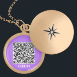 Colar Banhado A Ouro Código QR Informações de verificação do seu Modelo<br><div class="desc">Cores personalizadas - Informações personalizadas de verificação de código QR - Colares de massagem especiais / Presente - Adicionar seu código QR - Imagem ou Foto / ou Nome - Texto personalizado - Redimensionar e mover ou remover / adicionar elementos - Imagem / Texto com a ferramenta de personalização. Escolha...</div>