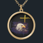 Colar Banhado A Ouro *~* Patriot Veterano Christian Eagle Cross AP16<br><div class="desc">(Pesquisar itens de tema semelhantes no AP16) Sinta-se livre para transferir. JEWELRY WITH INTENTION (R) - Energeticamente Enhanced Jewelry ((((((((((((( copiar colar este link para minha coleção patriota dos EUA https://bit.ly/3QsVQy0 ))))))) Você pode editar, mover redimensionar os vários elementos deste design. Basta ir para Personalização - > e encontrar o...</div>