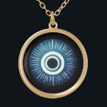 Colar Banhado A Ouro Pescoço de olhos Dourado Faux - Símbolo de proteçã<br><div class="desc">Nosso colar mau é perfeito para aqueles que buscam uma mistura única de moda e espiritualidade. Feita com amor e atenção aos detalhes, esta joalharia é adequada para o veste cotidiano ou para ocasiões especiais. Assuma o simbolismo antigo dos olhos da mau e as suas qualidades protetoras com este incrível...</div>