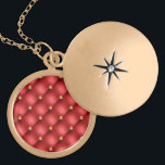 Colar Banhado A Ouro Textura de Couro Tufada Vermelha e Dourada com Dia<br><div class="desc">Textura de couro cabeleira tufada de cor vermelha e Dourada Textura de luxo Ouro de luxo Oferta personalizada de joias - Você também pode adicionar seu texto / nome / mais - Faça seu presente especial - Redimensionar e mover ou remover e adicionar texto / elementos com a ferramenta Personalização!...</div>