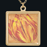 Colar Banhado A Ouro Tulip Power I<br><div class="desc">Floral</div>