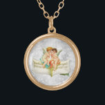 Colar Banhado A Ouro *~* Vintage AP40 Classic Angels Sheet Music<br><div class="desc">(ID de pesquisa AP40 para designs semelhantes) Transferir para outros produtos, se desejar. Vintage ROUND Dourado NECKLACE com doce arte clássica de 2 anjos sentados em partituras e sussurrando algumas observações. * Vintage Romântica Retro Antiquado com Largura de Prata Romântica Avançada Energeticamente no fundo falso da pata de diamante brilhante....</div>