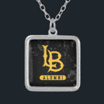 Colar Banhado A Prata Alunos de Long Beach State Sofridos<br><div class="desc">Confira esses designs da Universidade Estadual da Califórnia em Long Beach! Mostre seu Orgulho Estadual da Califórnia com esses novos produtos da Universidade. Estes são os presentes perfeitos para o estudante de Long Beach, antigos alunos, família, amigo ou fã na sua vida. Todos esses produtos Zazzle são personalizáveis com seu...</div>