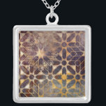 Colar Banhado A Prata Azulejos Místicos I<br><div class="desc">Home Décor</div>
