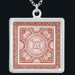 Colar Banhado A Prata Bloco de Madeira Cinnabar IV<br><div class="desc">Home Décor</div>