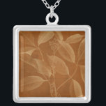 Colar Banhado A Prata Botânica Moderna VI<br><div class="desc">Floral</div>