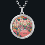 Colar Banhado A Prata Bridesmaid Personalizada de Casamento<br><div class="desc">Nosso belo colar Personalizado de Bridesmaid, é o acessório perfeito para expressar gratidão às suas amadas damas de honra no seu dia especial. Feito com meticulosa atenção aos detalhes, esse colar apresenta uma bela mistura de elegância e personalização. Cada colar pode ser personalizado com os nomes ou as iniciais de...</div>