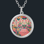 Colar Banhado A Prata Bridesmaid Personalizada de Casamento<br><div class="desc">Nosso belo colar Personalizado de Bridesmaid, é o acessório perfeito para expressar gratidão às suas amadas damas de honra no seu dia especial. Feito com meticulosa atenção aos detalhes, esse colar apresenta uma bela mistura de elegância e personalização. Cada colar pode ser personalizado com os nomes ou as iniciais de...</div>