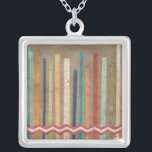 Colar Banhado A Prata Cercas de papel II para cima<br><div class="desc">Home Décor</div>
