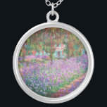 Colar Banhado A Prata Claude Monet - O Jardim do Artista em Giverny<br><div class="desc">Jardim do Artista em Giverny / Le Jardin de l'artiste a Giverny - Claude Monet,  1900</div>
