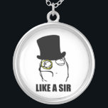 Colar Banhado A Prata Como um senhor Monocle Raiva Cara Meme<br><div class="desc">Sobre este meme: Da "a história em quadrinhos raiva" é uma coleção crescente da história em quadrinhos que proliferate Web site gerados índice do usuário tais como o reddit, o 4chan, e os 9gag, entre outros, que consistem em um grupo básico de caráteres fundamentais parvos e engraçados, ou da "as...</div>