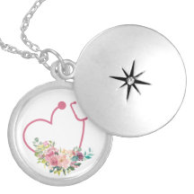 Enfermeira Médica Cardíaca Rosa